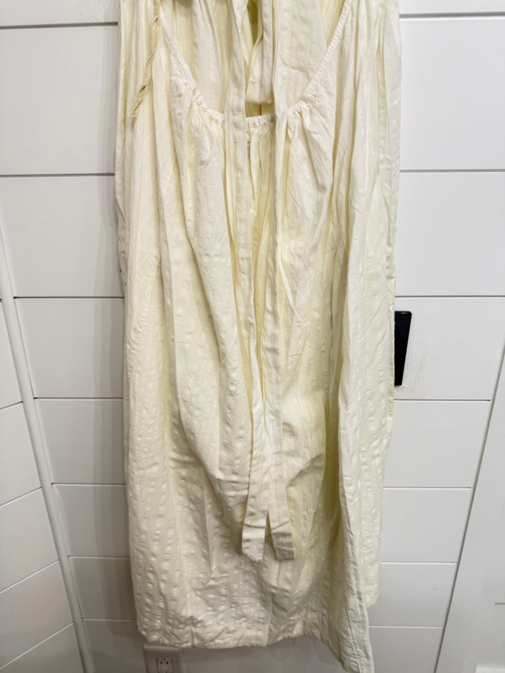 Free-est by Free People Ivory Poppy Cotton Midi Dress Size Medium 36581 - Picture 11 of 16